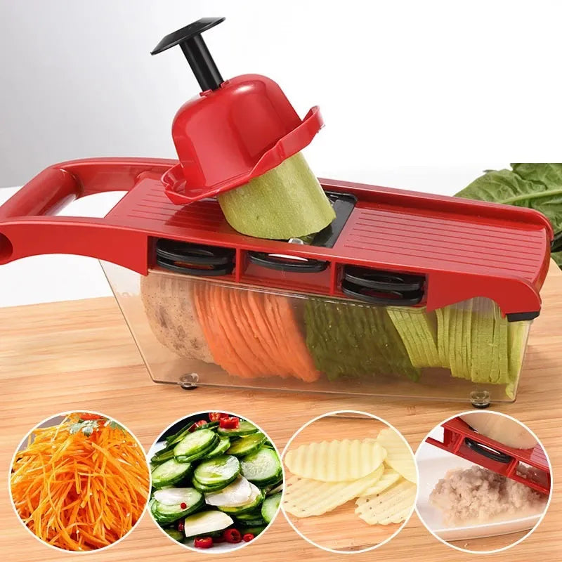 Multifunctional Vegetable Cutter - 10 in 1 food chopper