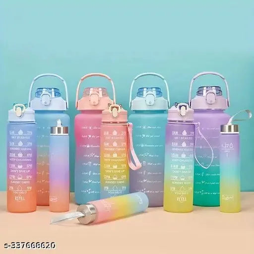 3PCS Water Sport Bottles