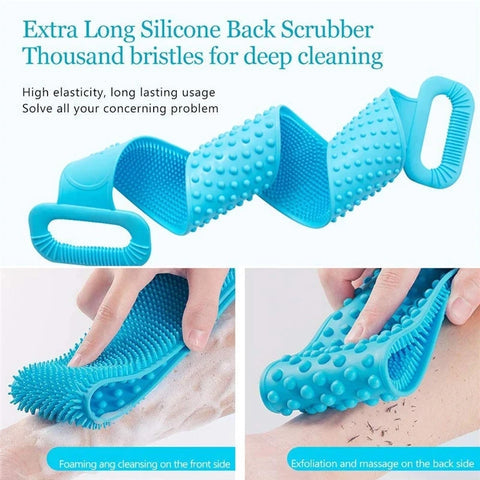 Silicone Body Scrubber Belt