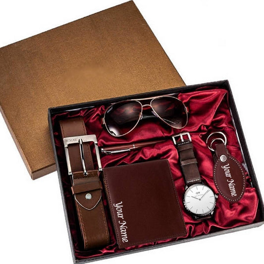 Gift Box Set for Men - Personalized Wallet, Watch, and More!