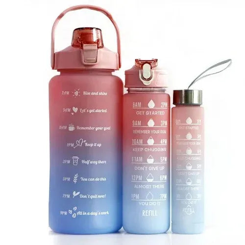 3PCS Water Sport Bottles