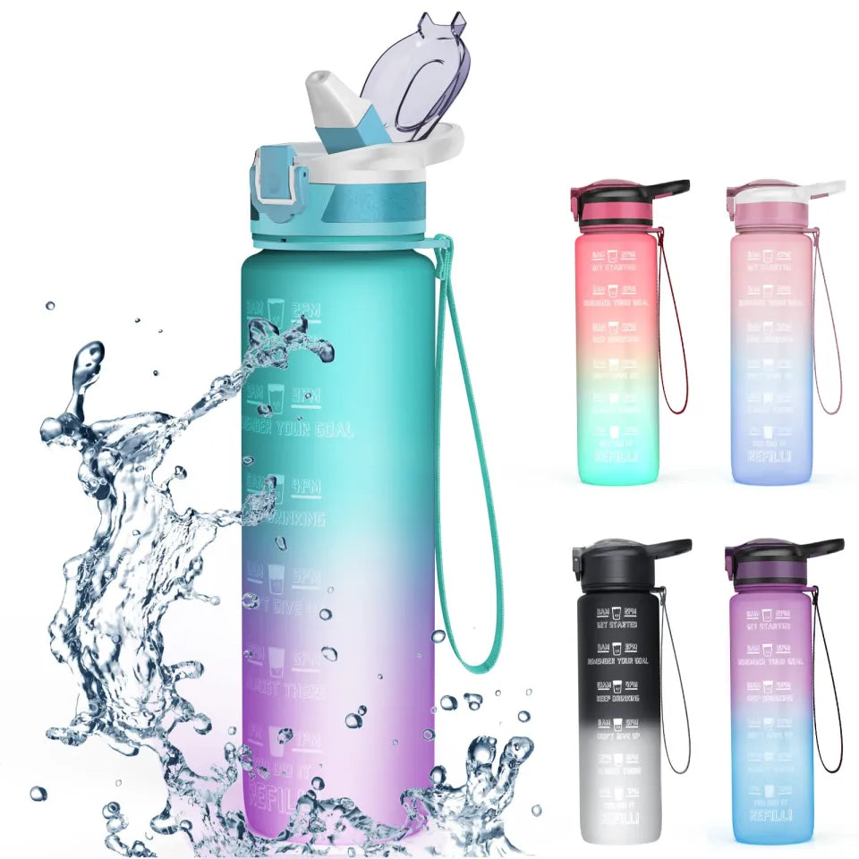 3PCS Water Sport Bottles